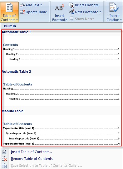 Cara Membuat Daftar Isi Otomatis di Microsoft Word