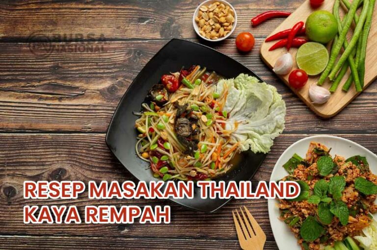 RESEP MASAKAN THAILAND