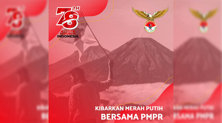 Sambut Hari Kemerdekaan, PMPR Bagikan Bendera di 14 Kecamatan